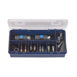 Kit d'accouplement BR 600IS PREVOST - Filetage 1/4" - ISO B6 - Code couleur bleu