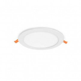 Plafonnier LED Slimy CCT 12W Miidex - Ø175mm - 3000K/4000K/6000K - Blanc