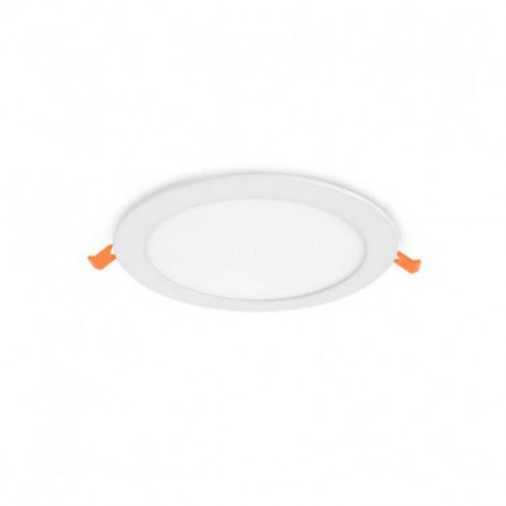 Plafonnier LED Slimy CCT 15W Miidex - Ø190mm - 3000K/4000K/6000K - Blanc