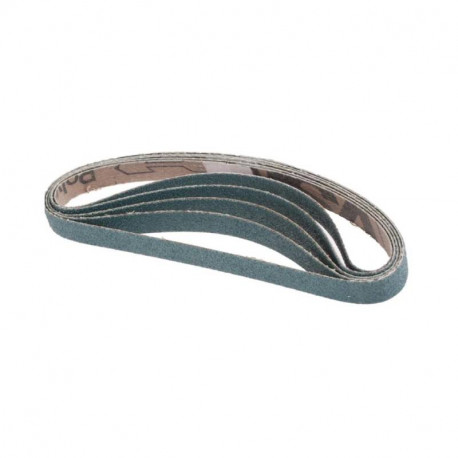 Lot de 5 bandes abrasives TBS 10330K100 Prevost - Type courroie - 330mm x 10mm - Grain P100