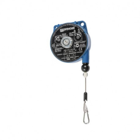 Equilibreur d'outils BAL 0410A Prevost - à câble - L.1.6m - 1kg - bleu/noir