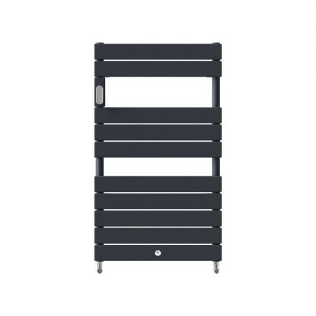 Radiateur sèche-serviettes eau chaude Thermor - Riviera 2 - 495W - Gris ardoise