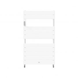 Radiateur sèche-serviettes eau chaude Thermor - Riviera 2 - 495W - Blanc satin