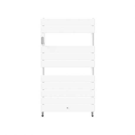 Radiateur sèche-serviettes eau chaude Thermor - Riviera 2 - 495W - Blanc satin