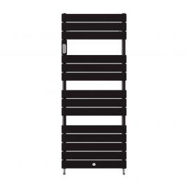 Radiateur sèche-serviettes eau chaude Thermor - Riviera 2 - 685W - Noir carbone