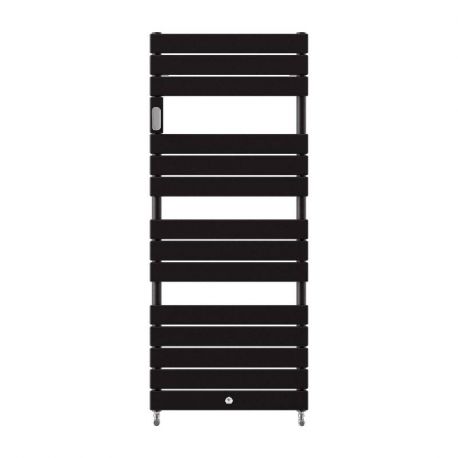 Radiateur sèche-serviettes eau chaude Thermor - Riviera 2 - 685W - Noir carbone