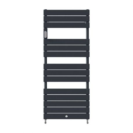 Radiateur sèche-serviettes eau chaude Thermor - Riviera 2 - 685W - Gris ardoise