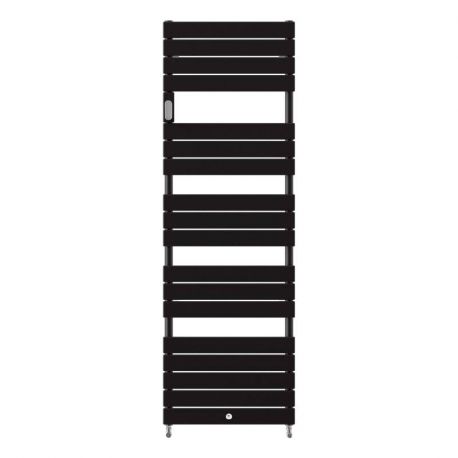 Radiateur sèche-serviettes eau chaude Thermor - Riviera 2 - 973W - Noir carbone