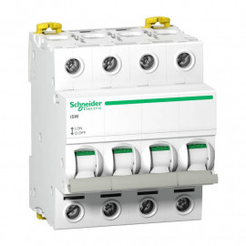 Interrupteur sectionneur à déclenchement ISW Acti9 - 4P - 100A - 415VCA