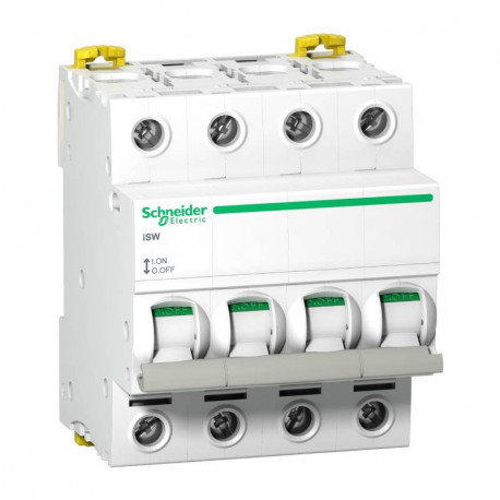 Interrupteur sectionneur à déclenchement ISW Acti9 - 4P - 100A - 415VCA