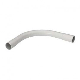 Coude 90° pour tube Mureva IRL - Gris - Diamètre 32mm