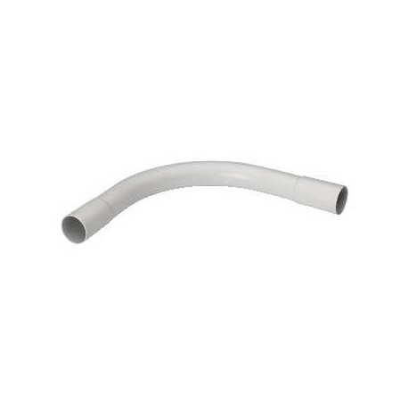 Coude 90° pour tube Mureva IRL - Gris - Diamètre 32mm