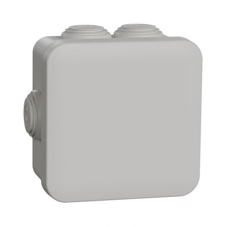 Boite de dérivation à embouts IP55 IK07 à couvercle clipsable