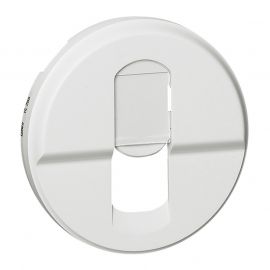 Enjoliveur Céliane - prise RJ 45 - blanc