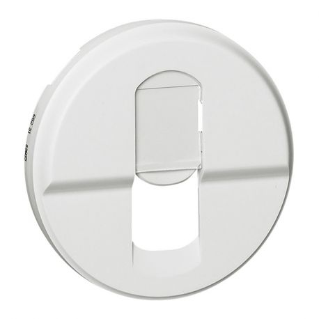 Enjoliveur Céliane - prise RJ 45 - blanc