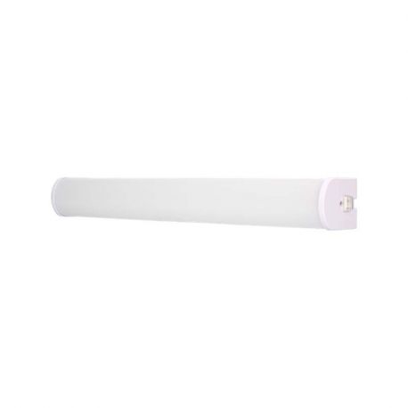 Réglette salle de bain Klip Arlux - Avec interrupteur - 8W - 4000K - Blanc