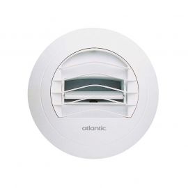 Bouche d'extraction autoréglable WC avec manchette Be15J Atlantic ventil - Ø 125 mm - 15 m3/h