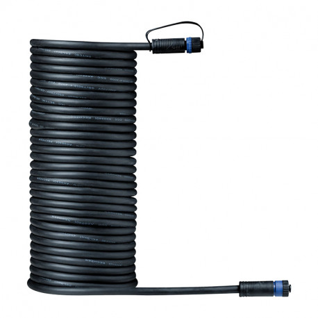 Câble Plug&Shine Paulmann - 5m - 1in1out - IP68 - Noir