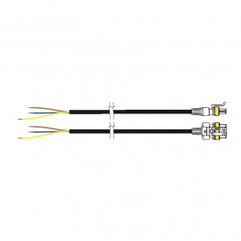 Câble signal PWM Mini Superseal Grundfos - Longueur 2m