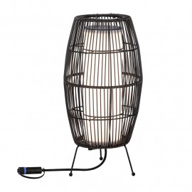 Lanterne LED Basket Plug & Shine Paulmann - 1x7,8W - IP44 - Brun