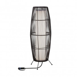 Lanterne LED Basket Plug & Shine Paulmann - 1x7,8W - IP44 - Brun