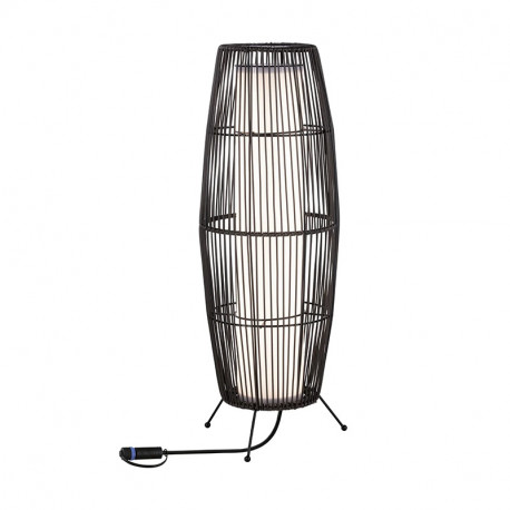 Lanterne LED Basket Plug & Shine Paulmann - 1x7,8W - IP44 - Brun
