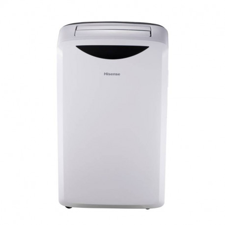 Climatiseur mobile simple Hisense - 3.5kW - 36m2 - 64dB - Blanc