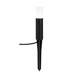 Borne lumineuse LED Flarea Paulmann Plug & Shine - H200mm - 1x3,6W - IP65 - Noir