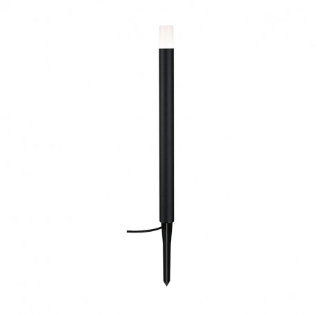 Borne lumineuse LED Flarea Plug & Shine Paulmann - H600mm - 1x3,6W - IP65 - Noir