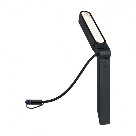 PAULMANN Plug & Shine ZigBee grondspot Pike RGB CCT antraciet kopen