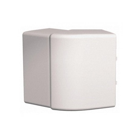 Angle extérieur pour goulotte PVC Optiline 45 - L140 x H55mm