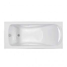 Baignoire rectangulaire Foria 2 Aquarine - 160x75 - Acrylique/ABS - Blanc