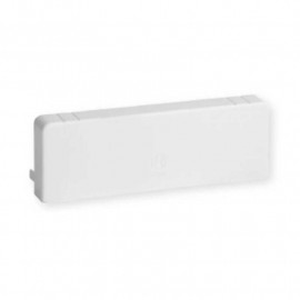 Embout LAN - Pour goulotte 200x60mm - Blanc