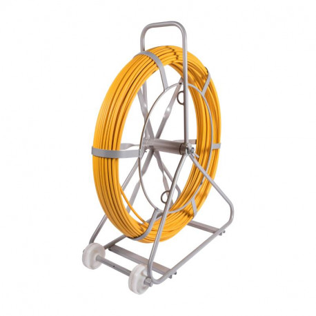 Aiguille fibre de verre - Ø11mm - 150m - Dévidoir avec roulettes