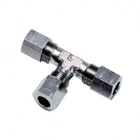 Té égal Parker Legris - ø10mm - Inox