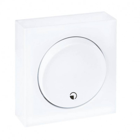 Interrupteur temporisé programmable Dune Eur'Ohm - Complet - Blanc - NF
