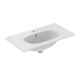 Plan vasque Tesi Idéal Standard - Grès fin - Blanc - 102.5 x 45 cm