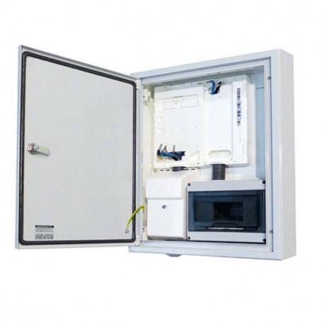 GE020 - Armoire de comptage IRVE Parkbox Start Michaud - Équipée - Monophasée