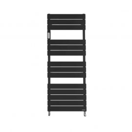 Radiateur sèche-serviettes Adélis Atlantic - Eau chaude - 684W - Noir