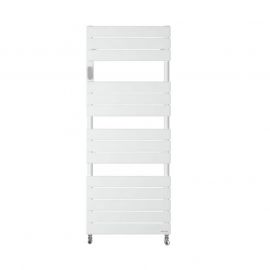Radiateur sèche-serviettes Adélis Atlantic - Eau chaude - 861W - Blanc carat