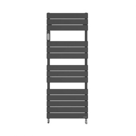 Radiateur sèche-serviettes Adélis Atlantic - Eau chaude - 491W - Anthracite