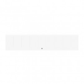 Radiateur électrique chaleur douce - Kenya 4 Thermor - Plinthe - 1500W - Blanc