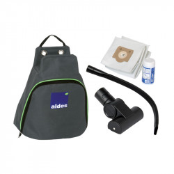 
                                    Pack aspirateur centralisé C.Axpir® Comfort d'Aldes - 1600W - 230 m3/h - 64dB - avec set d'accessoires de nettoyage
                                