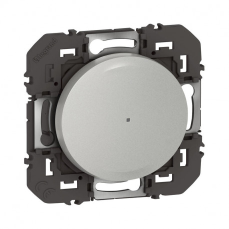 Interrupteur option variateur filaire connecté - Dooxie with Netatmo Legrand - 150W LED - Alu - Sans plaque