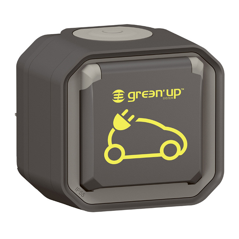 Prise Green'up Legrand pour recharge de véhicules électriques