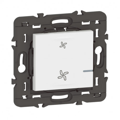Commande sans fil pour VMC connectée - Mosaic with Netatmo Legrand - Blanc - Sans plaque