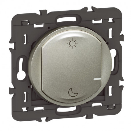 Commande générale sans fil pour installation connectée - Céliane with Netatmo Legrand - Lever/ Coucher - Titane - Sans plaque