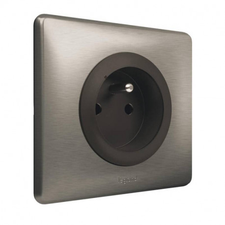 Prise 2P+T connectée Céliane with Netatmo Legrand - 16A - 3680W3 - Graphite - Complet