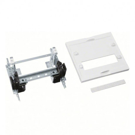 Plastron modulaire Hager - Pour coffret et armoire - 1 rangée - 10 modules
