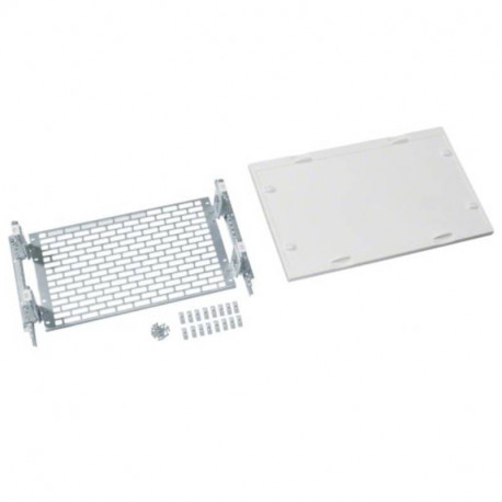 Platine de montage pour coffret VegaD saillie Hager - Perforée réglable